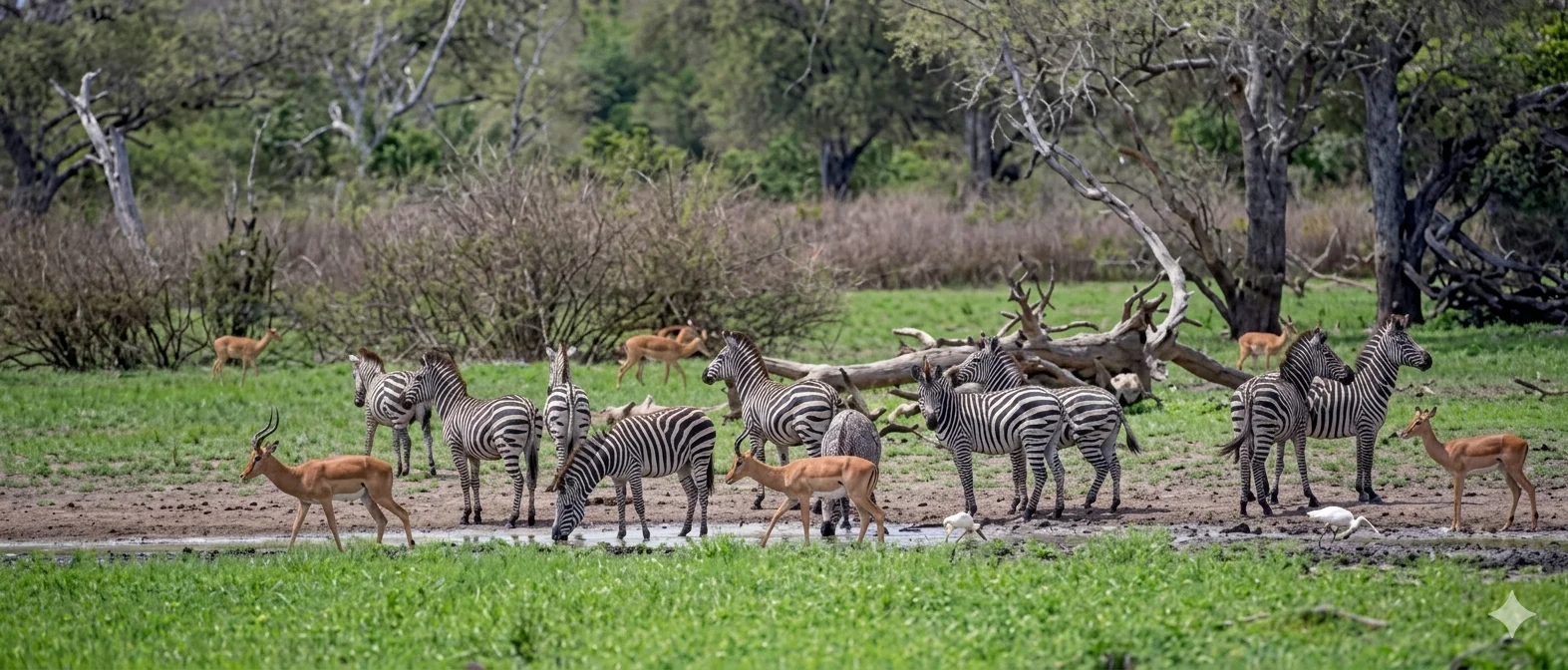 Nyerere National Park Fly-in Safari from Zanzibar